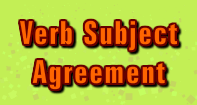 Verb-Subject Agreement - Verb - Third Grade